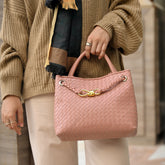 Eight Handwoven Womens Leather Bag